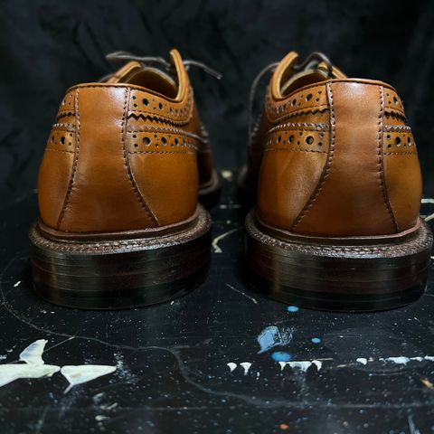 Grant Stone Longwing in D'Annonay British Tan Calf