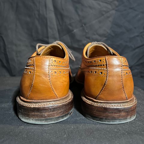 Grant Stone Longwing in D'Annonay British Tan Calf
