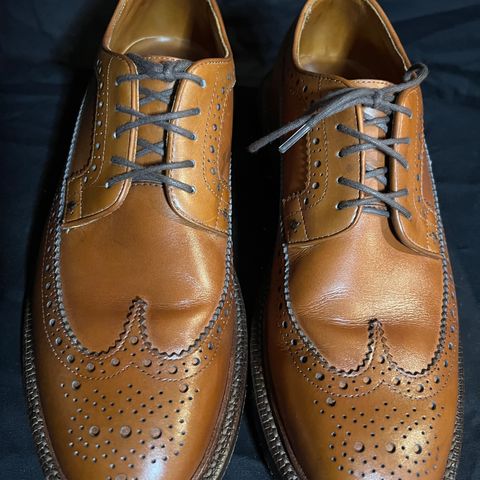 Grant Stone Longwing in D'Annonay British Tan Calf
