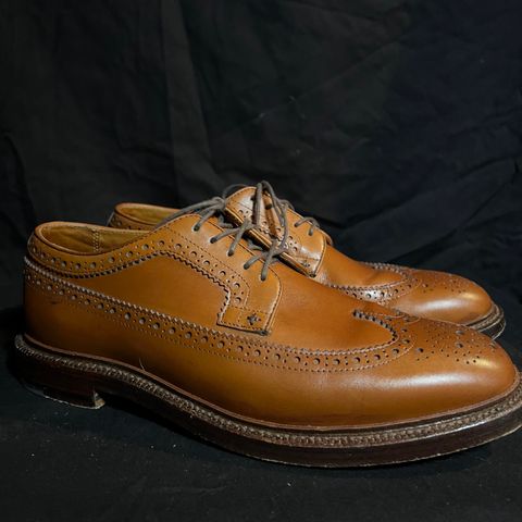 Grant Stone Longwing in D'Annonay British Tan Calf