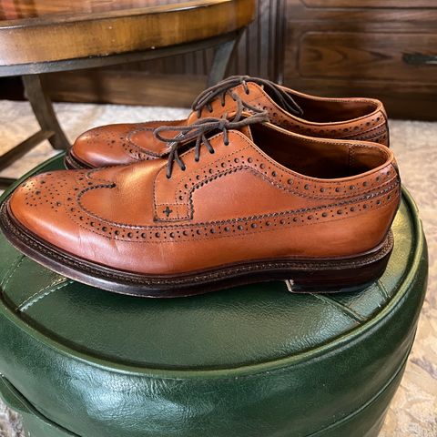 Grant Stone Longwing in D'Annonay British Tan Calf