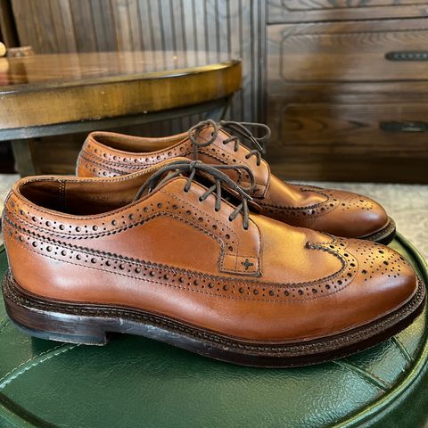 Grant Stone Longwing in D'Annonay British Tan Calf