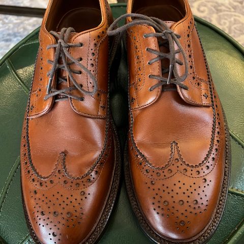 Grant Stone Longwing in D'Annonay British Tan Calf