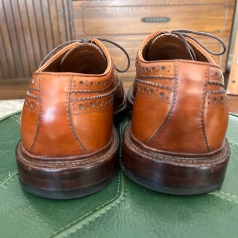 Grant Stone Longwing in D'Annonay British Tan Calf