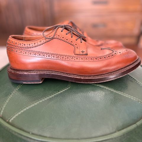 Grant Stone Longwing in D'Annonay British Tan Calf