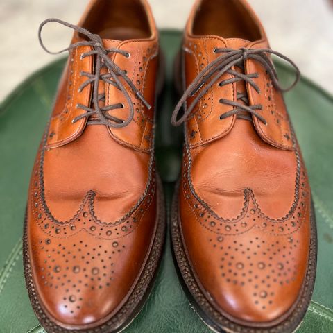 Grant Stone Longwing in D'Annonay British Tan Calf