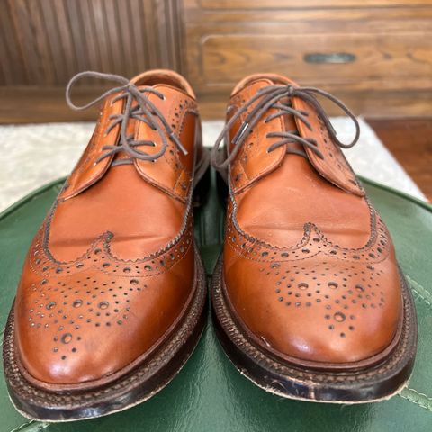 Grant Stone Longwing in D'Annonay British Tan Calf