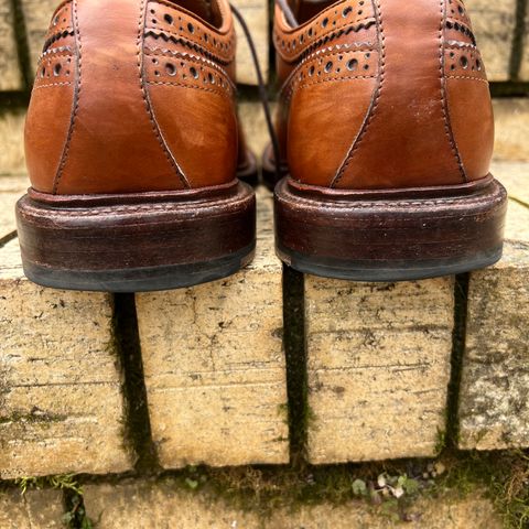 Grant Stone Longwing in D'Annonay British Tan Calf