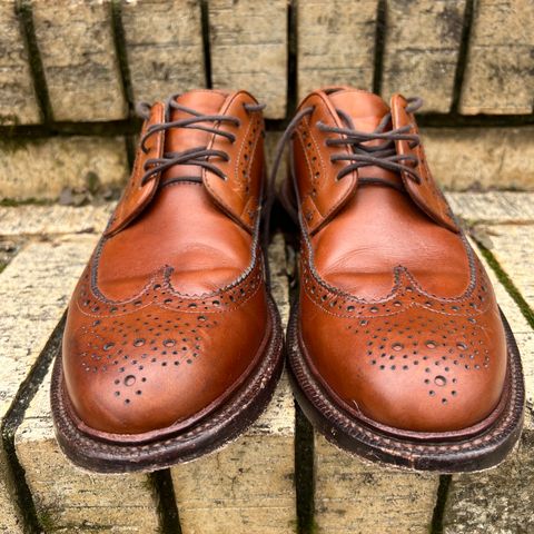 Grant Stone Longwing in D'Annonay British Tan Calf