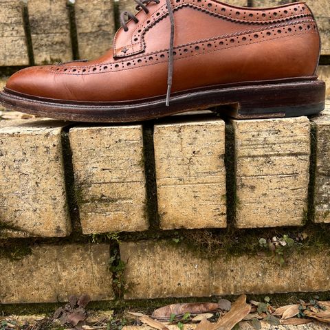 Grant Stone Longwing in D'Annonay British Tan Calf