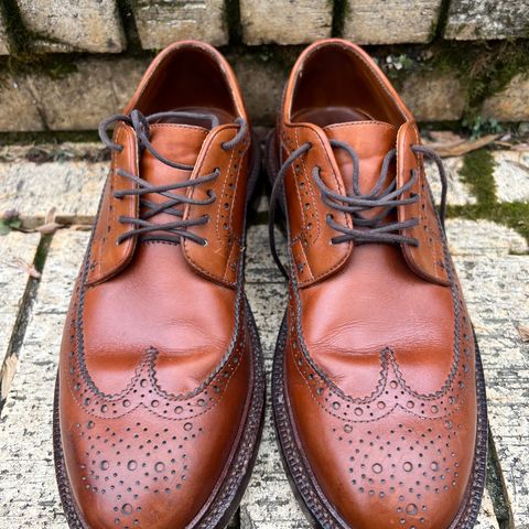 Grant Stone Longwing in D'Annonay British Tan Calf