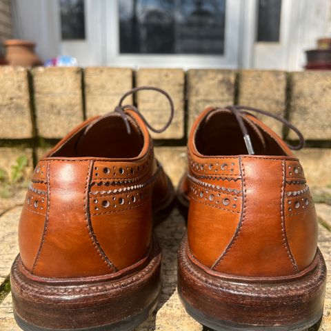 Grant Stone Longwing in D'Annonay British Tan Calf