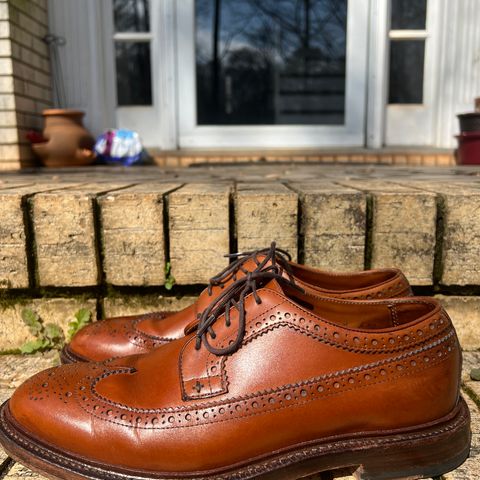 Grant Stone Longwing in D'Annonay British Tan Calf