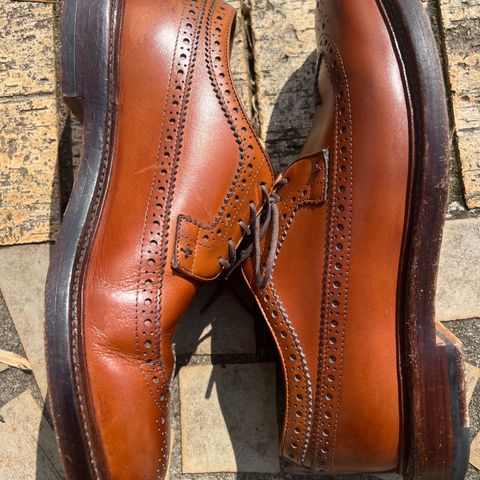 Grant Stone Longwing in D'Annonay British Tan Calf