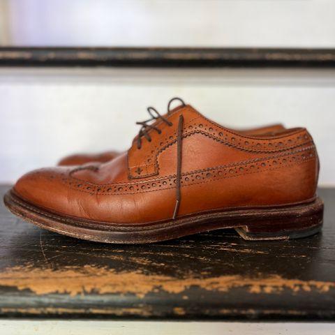 Grant Stone Longwing in D'Annonay British Tan Calf