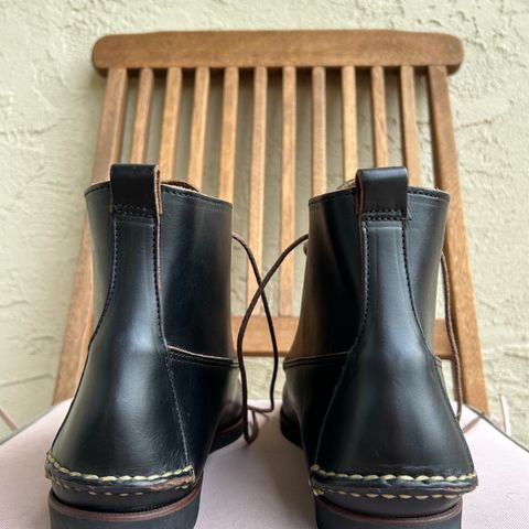 Eastland Seneca Camp Moc Chukka in Horween Black Chromexcel