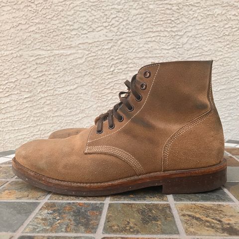 View photo of Oak Street Bootmakers Field Boot in Horween Natural Chromexcel Roughout