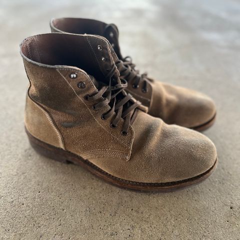 View photo of Oak Street Bootmakers Field Boot in Horween Natural Chromexcel Roughout