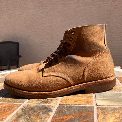 View photo of Oak Street Bootmakers Field Boot in Horween Natural Chromexcel Roughout