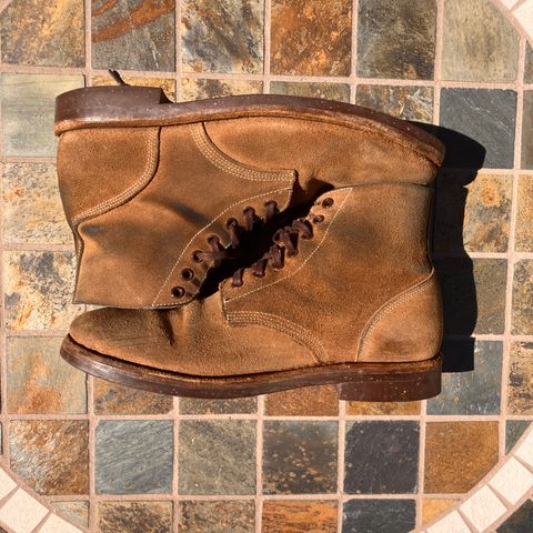 View photo of Oak Street Bootmakers Field Boot in Horween Natural Chromexcel Roughout