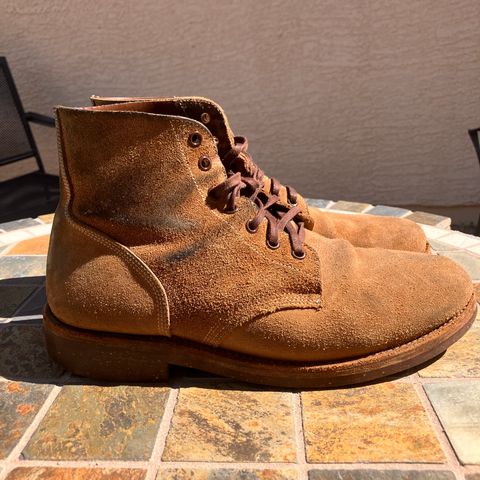 View photo of Oak Street Bootmakers Field Boot in Horween Natural Chromexcel Roughout