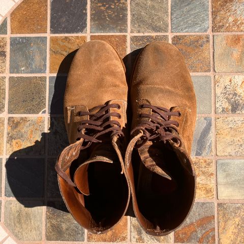 View photo of Oak Street Bootmakers Field Boot in Horween Natural Chromexcel Roughout