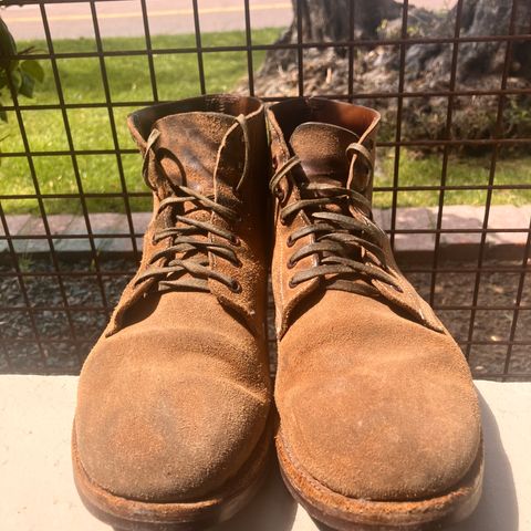 View photo of Oak Street Bootmakers Field Boot in Horween Natural Chromexcel Roughout