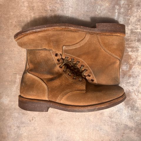 View photo of Oak Street Bootmakers Field Boot in Horween Natural Chromexcel Roughout