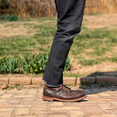 Truman Service Boot in Horween Java Waxed Flesh