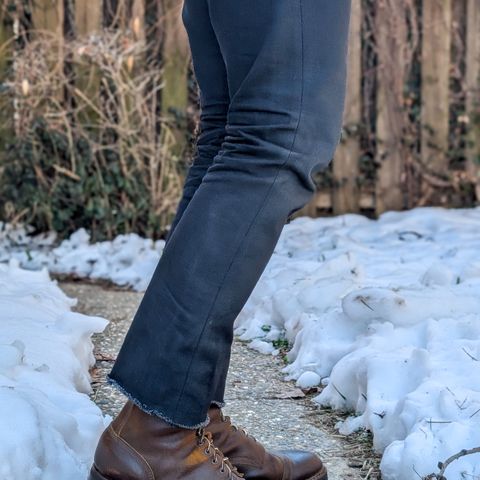 View photo of White's MP-Sherman Toe Cap in Horween Cinnamon Waxed Flesh