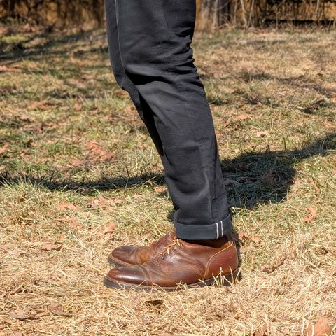 View photo of White's MP-Sherman Toe Cap in Horween Cinnamon Waxed Flesh