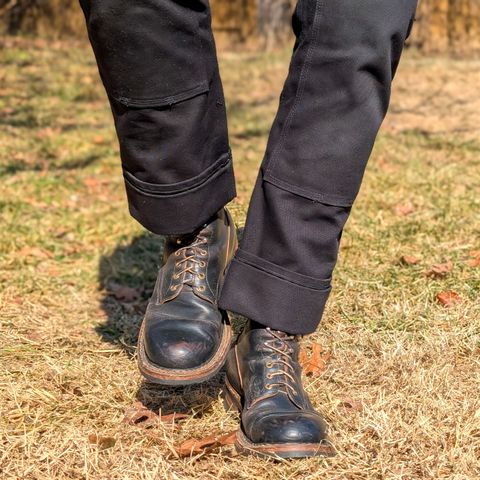 View photo of White's Bounty Hunter in Horween Black Chromexcel