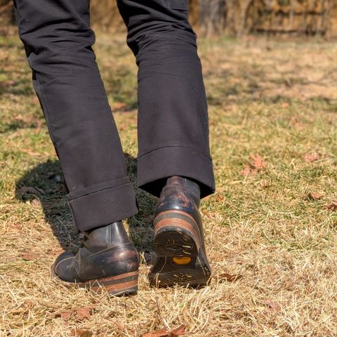 View photo of White's Bounty Hunter in Horween Black Chromexcel