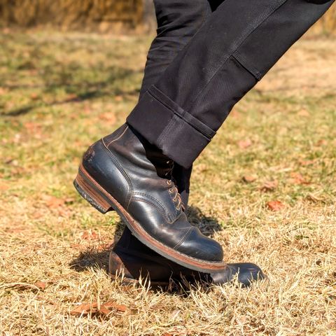 View photo of White's Bounty Hunter in Horween Black Chromexcel