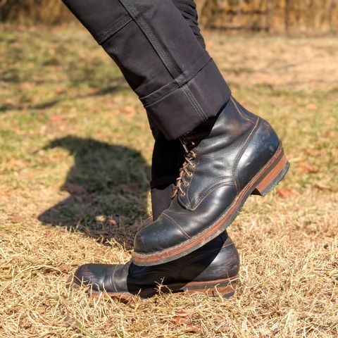 View photo of White's Bounty Hunter in Horween Black Chromexcel