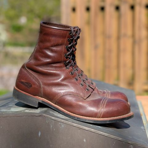 Red Wing x Indian Motorcycle Spirit Lake in S.B. Foot Amber Portage