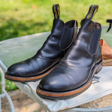 Search result thumbnail of RRL Congress Boot in Horween Black Chromexcel