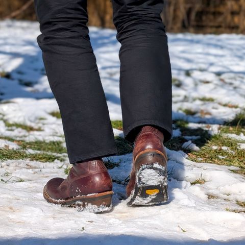 View photo of Frank's Boots Type 1 Commander in Seidel Brown Domain