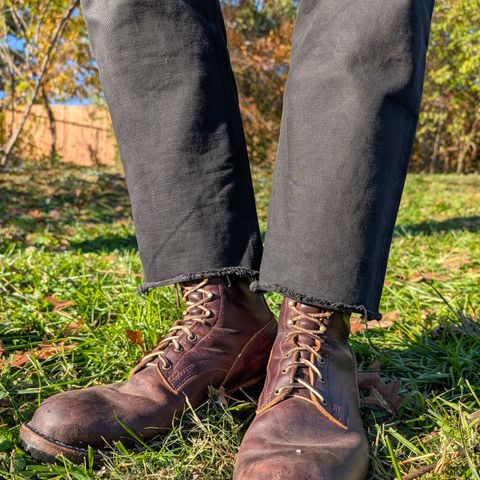 View photo of Frank's Boots Type 1 Commander in Seidel Brown Domain