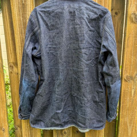 View photo of Rogue Territory Service Shirt in 13.5oz Cryptic Indigo