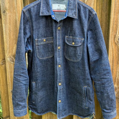 Search result thumbnail of Rogue Territory Service Shirt in 13.5oz Cryptic Indigo