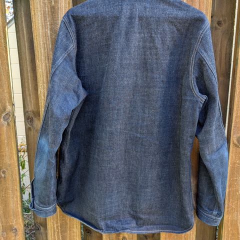 View photo of Rogue Territory Service Shirt in 13.5oz Cryptic Indigo