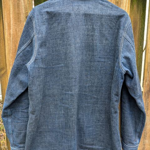 View photo of Rogue Territory Service Shirt in 13.5oz Cryptic Indigo