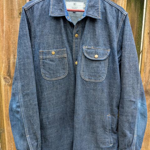 View photo of Rogue Territory Service Shirt in 13.5oz Cryptic Indigo