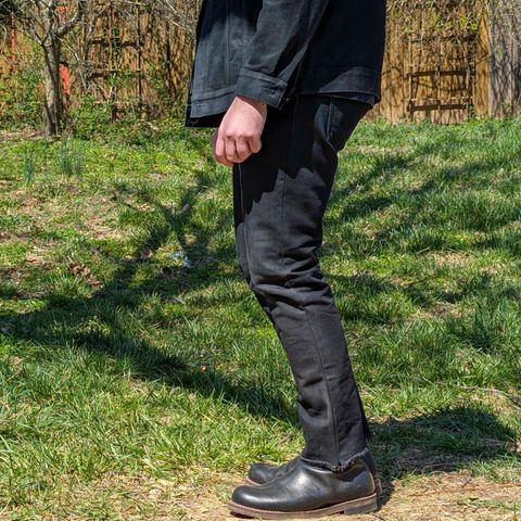Rolling Dub Trio Casper Boot in Horween Black Chromexcel