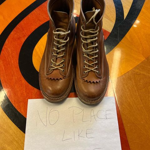 Onderhoud LVL01 Derby Boot in Horween Unglazed Natural Shell Cordovan