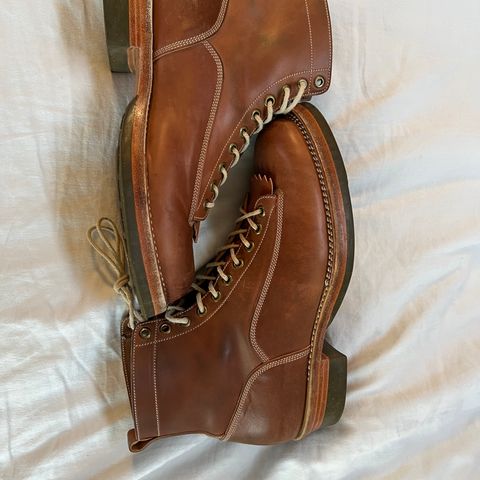 Onderhoud LVL01 Derby Boot in Horween Unglazed Natural Shell Cordovan