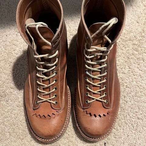 Onderhoud LVL01 Derby Boot in Horween Unglazed Natural Shell Cordovan