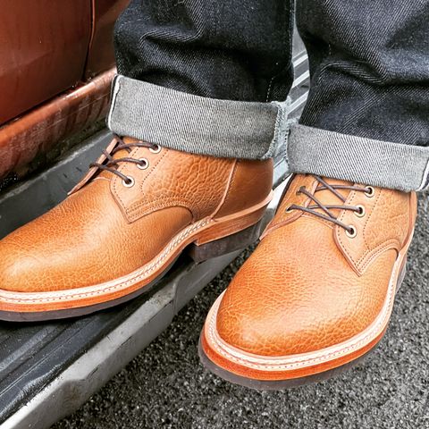 View photo of Jakkrabbits Service Boot in Shinki Brown Oiled Horsebutt