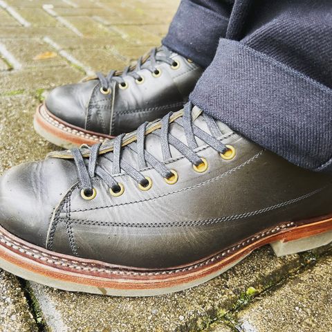Sagara Cordmaster in Badalassi Carlo Oliva Minerva Overdyed Black